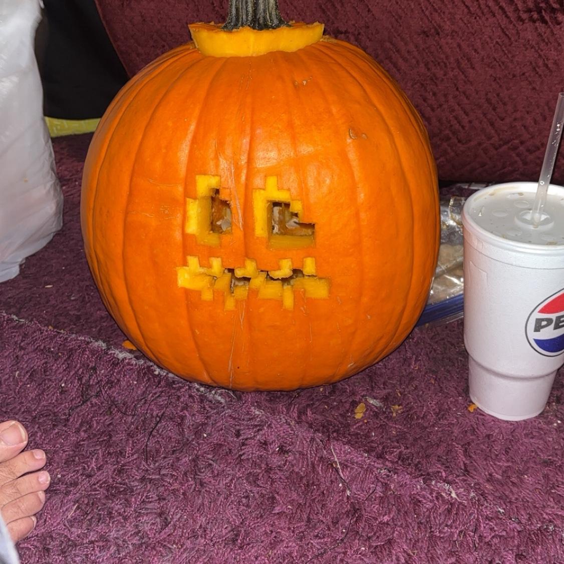 Family Pumpkin Carving 2025
Brandon’s Pumpkin!