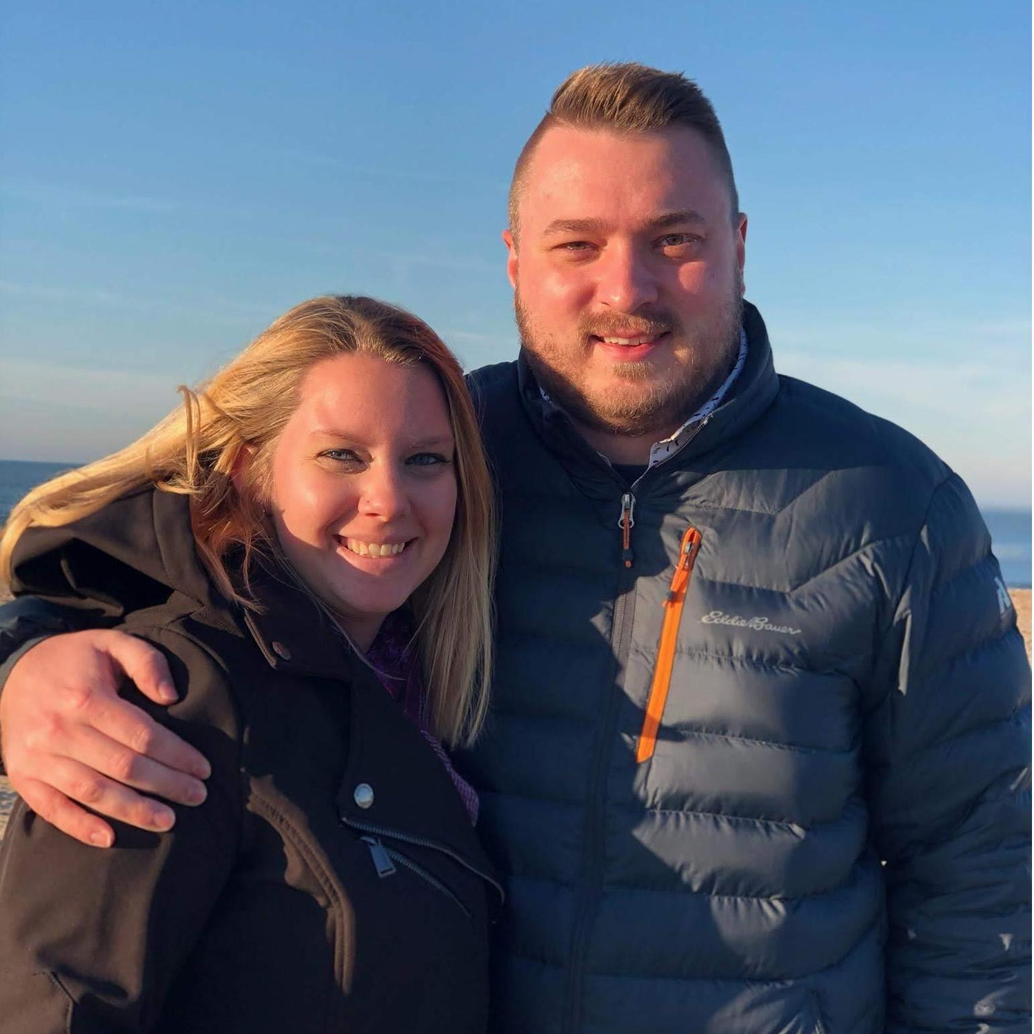 Our first actual picture of us together, taken on a family adventure for Dad’s Birthday!