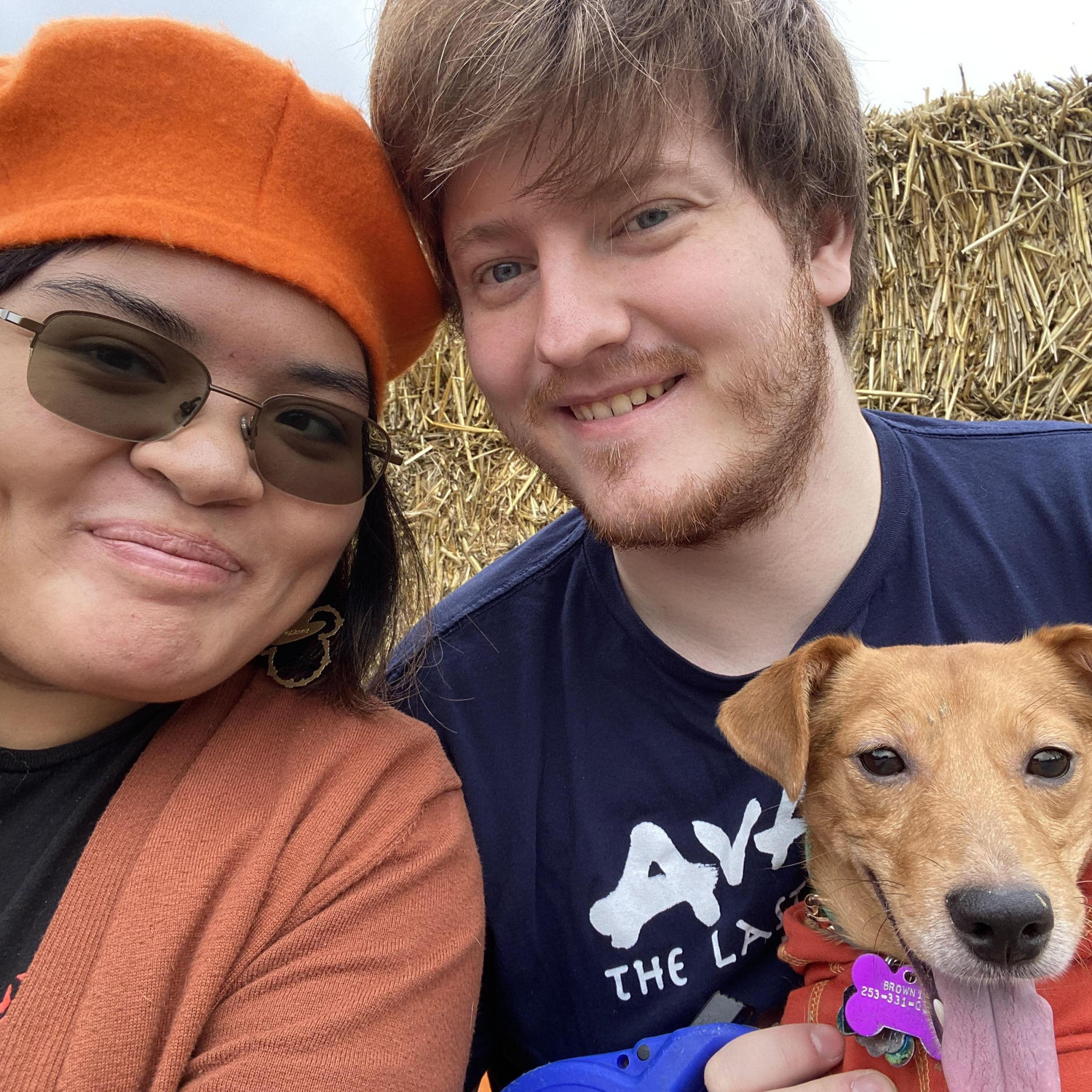 Visiting a pumpkin patch.