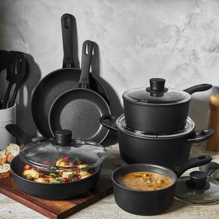Avola Aluminum Nonstick 10-Piece Cookware Set