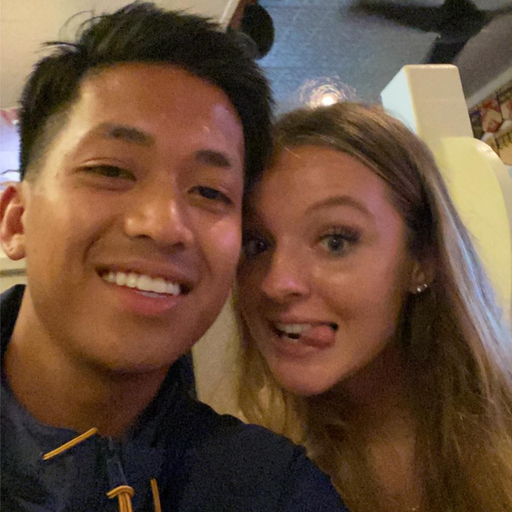 August 17, 2020 - Our first picture together ❤️