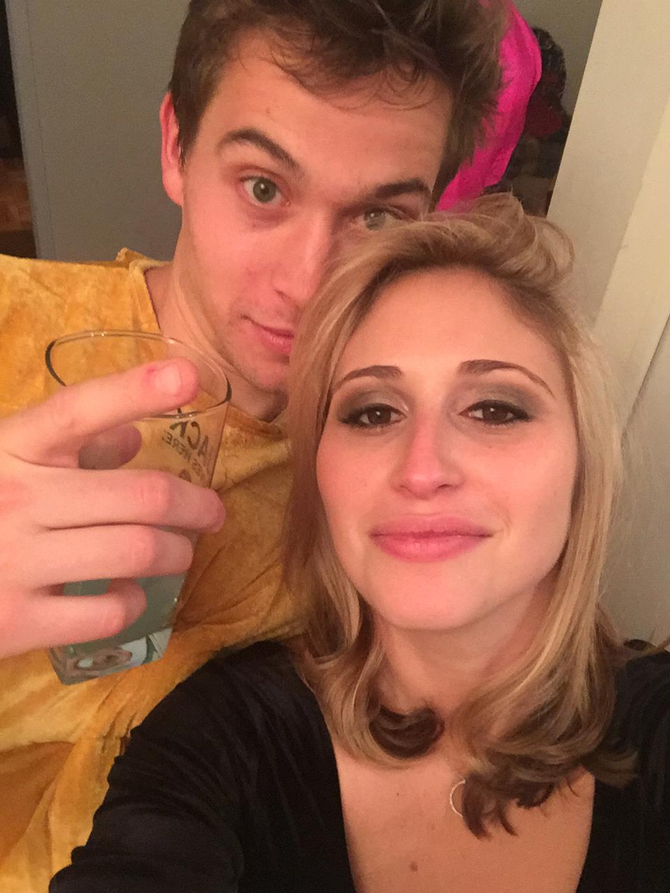 First photo together - Halloween 2015