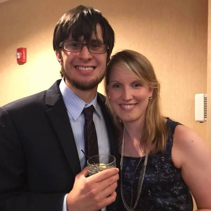 At the wedding of Chelsea's uncle in Chicago, June of 2018--the first wedding we attended as an engaged couple!