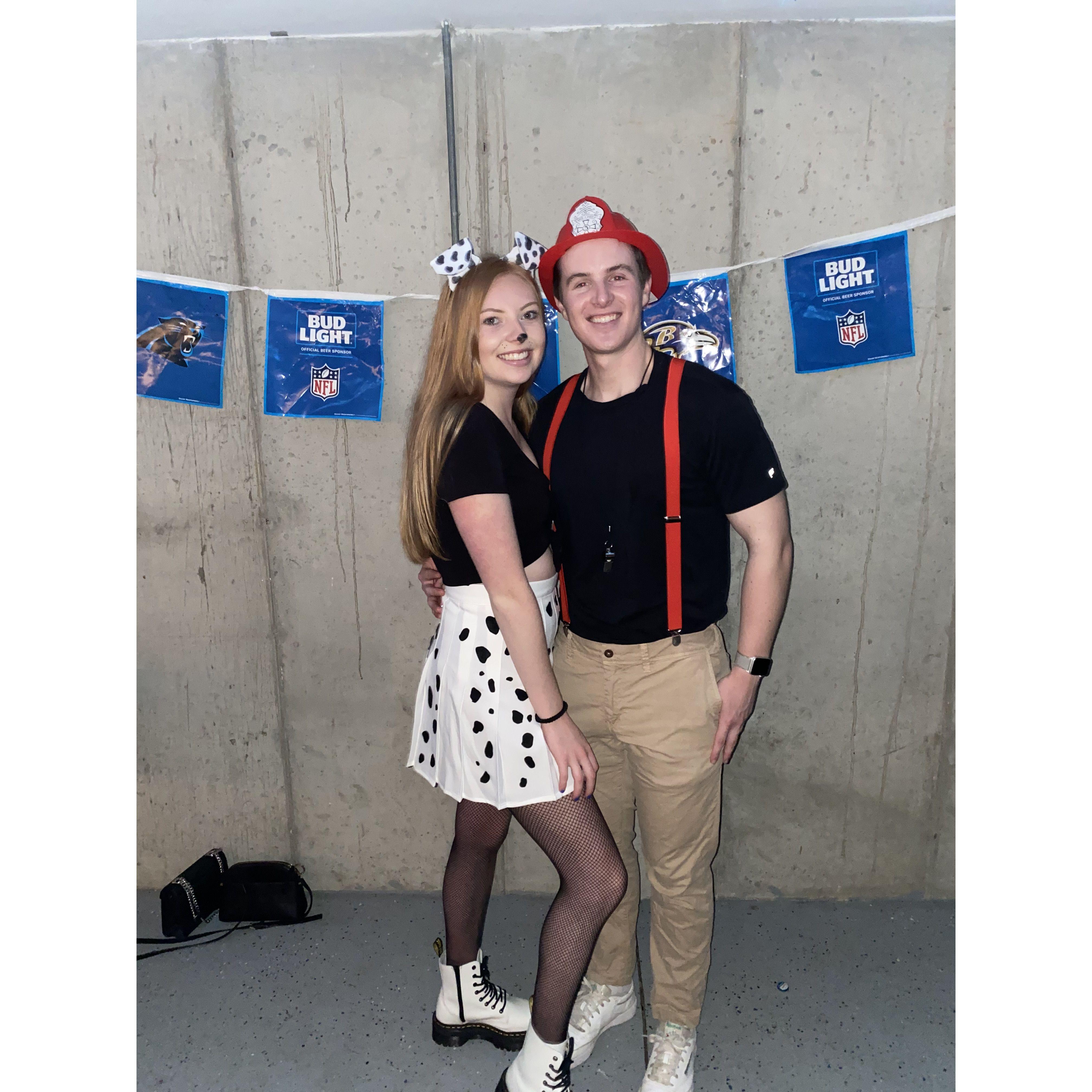 Our first date!
