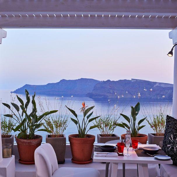Dinner @ Mikrasia, Santorini