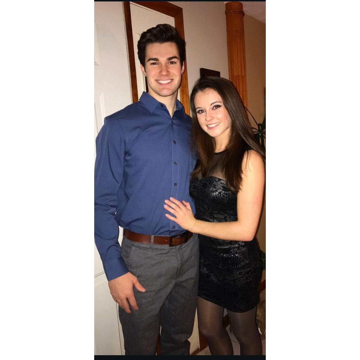 NYE  (our first NYE together, 1 year from the day we met!) - 2017 into 2018