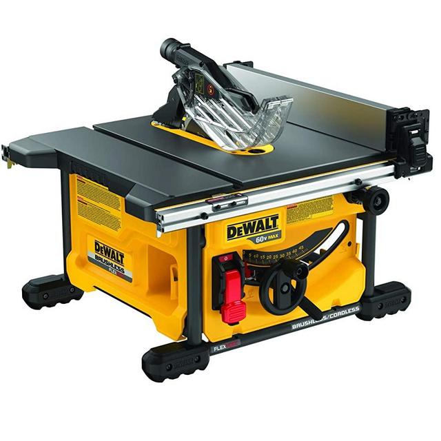 DEWALT FLEXVOLT 60V MAX* Table Saw, 8-1/4-Inch, Tool Only (DCS7485B)