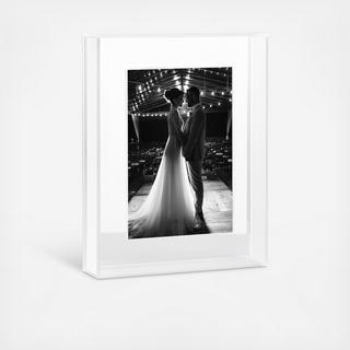 Frost Float Frame with Magnetic Photo Holder