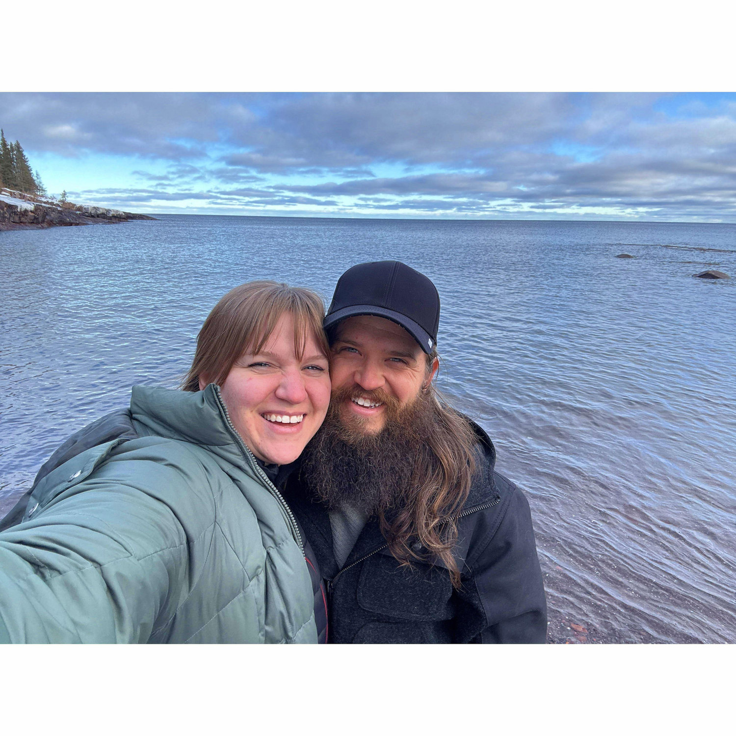 Touring our venue, Tofte Cove!