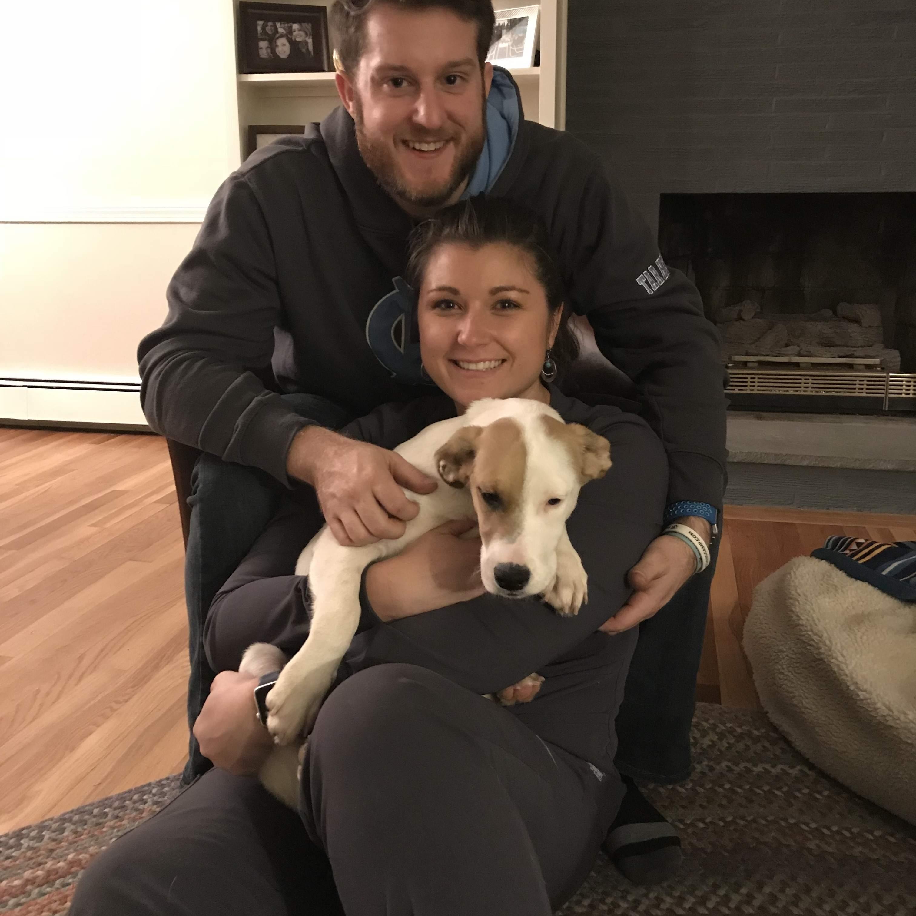 The day they officially became a family when they adopted their sweet baby girl Mildred!