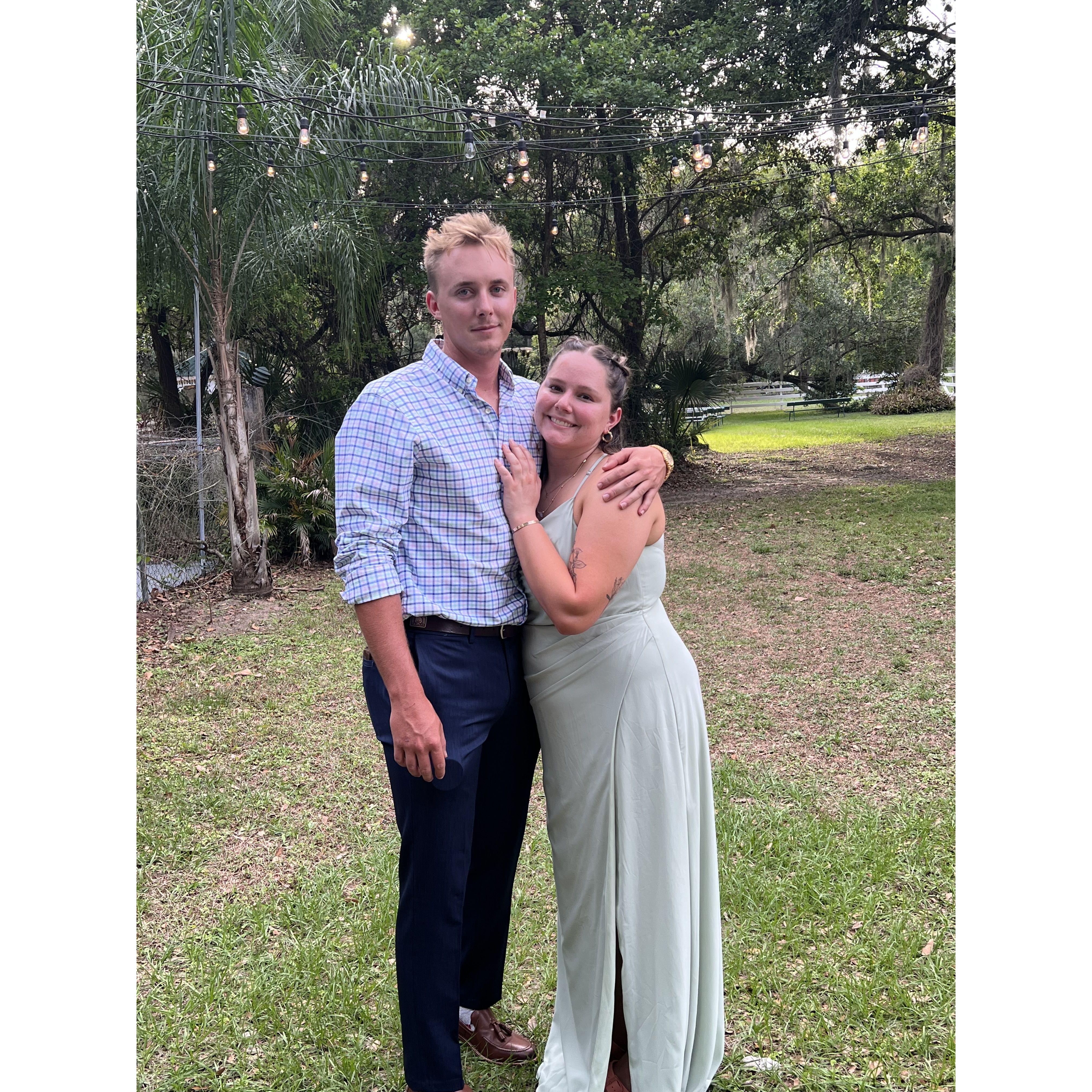 Another wedding- this one was for Kenzies sister who is also in our wedding