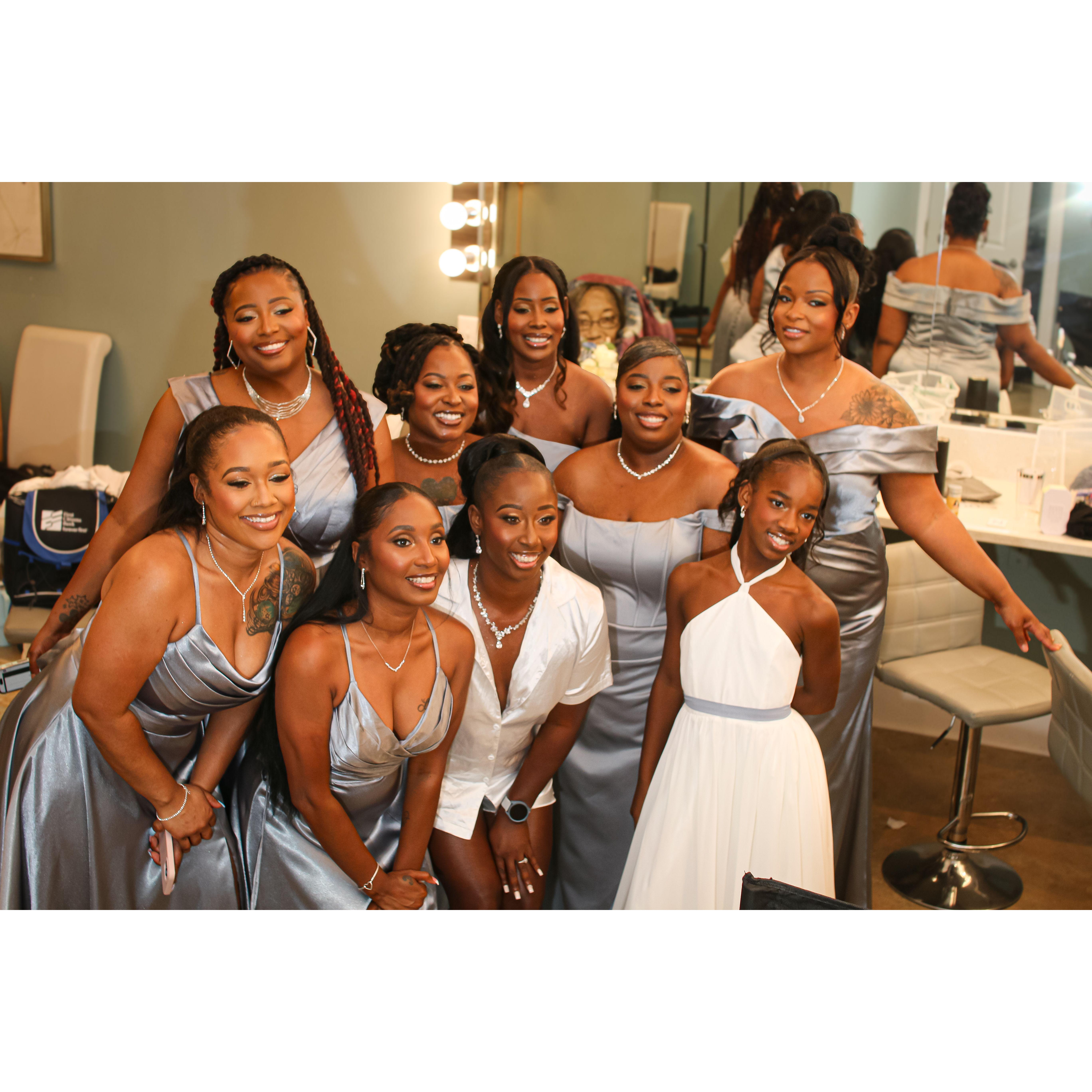 Baddest Bridal Party