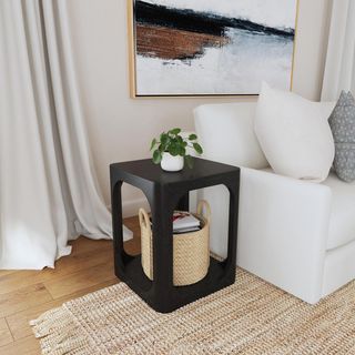 Addison Wood Storage Accent Table