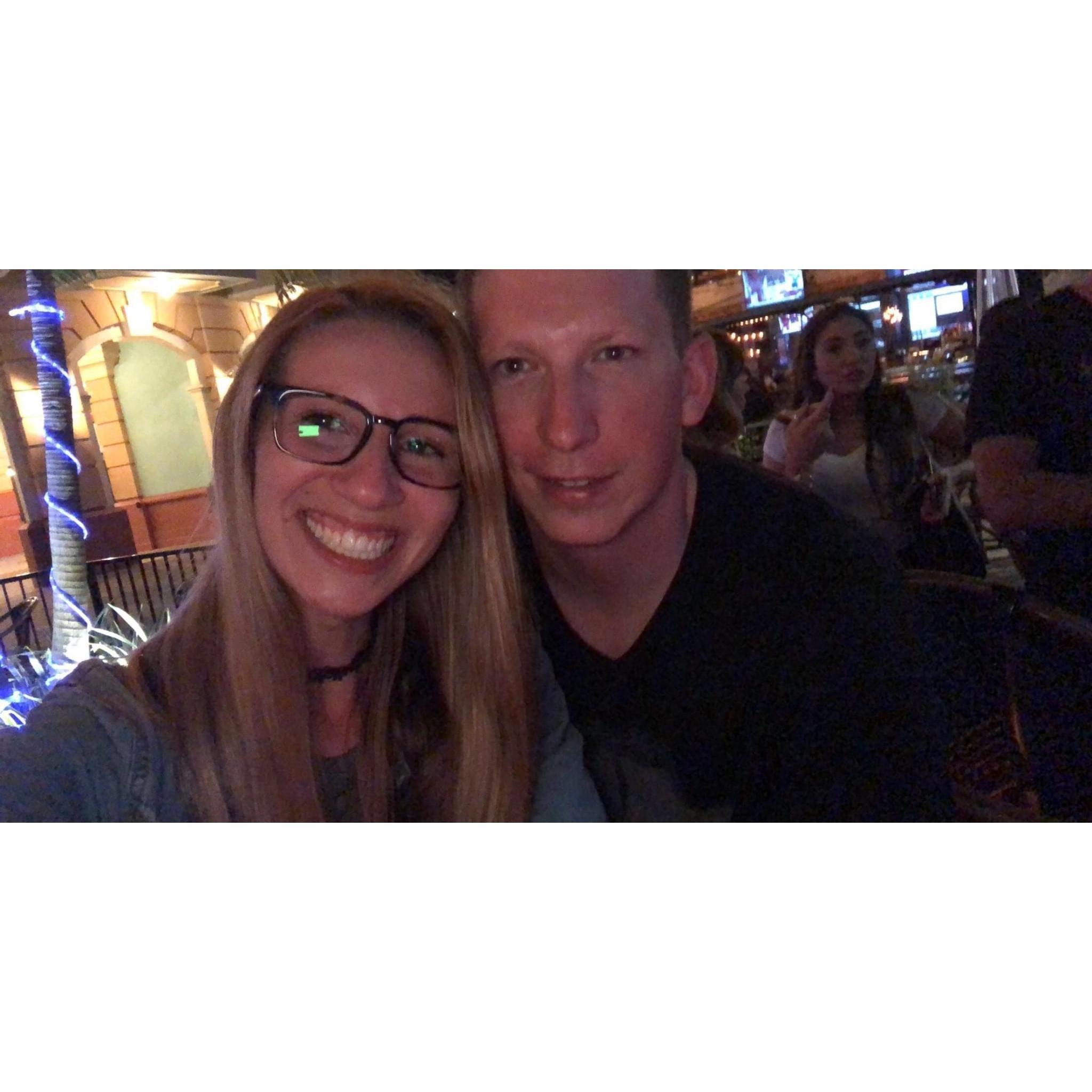 Our first picture together