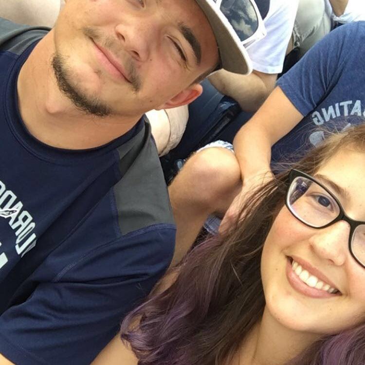 Grace’s first football game ever! Another one of our first dates in 2017