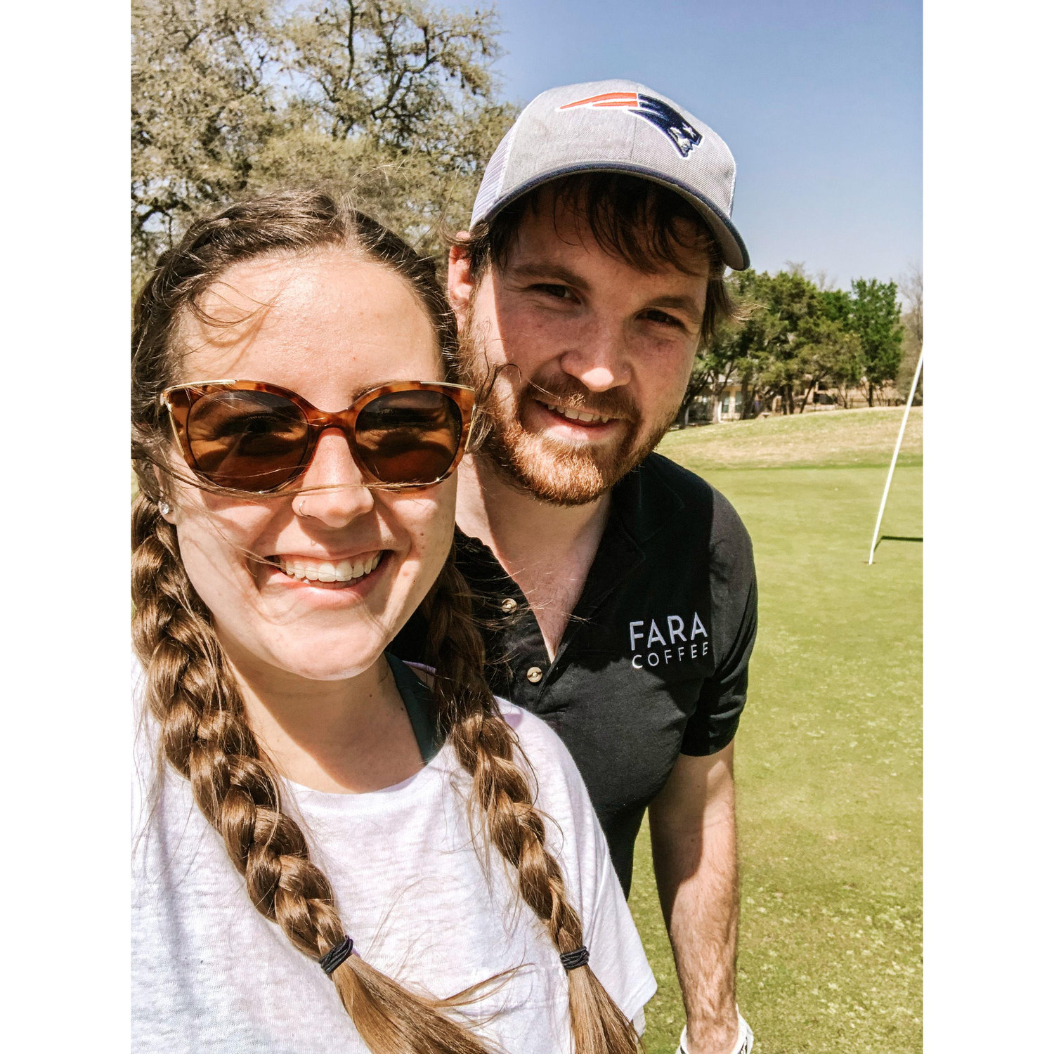 First time I went and "played" golf with Dylan. I really just cheered him on. 2021