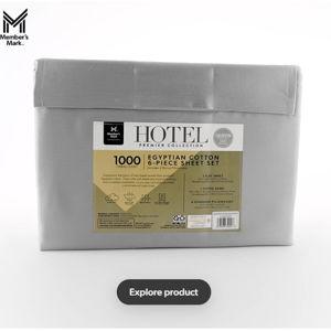 Member’s Mark Hotel Luxury Collection 1000-Thread-Count Egyptian Cotton Sheet Set, Assorted Sizes
