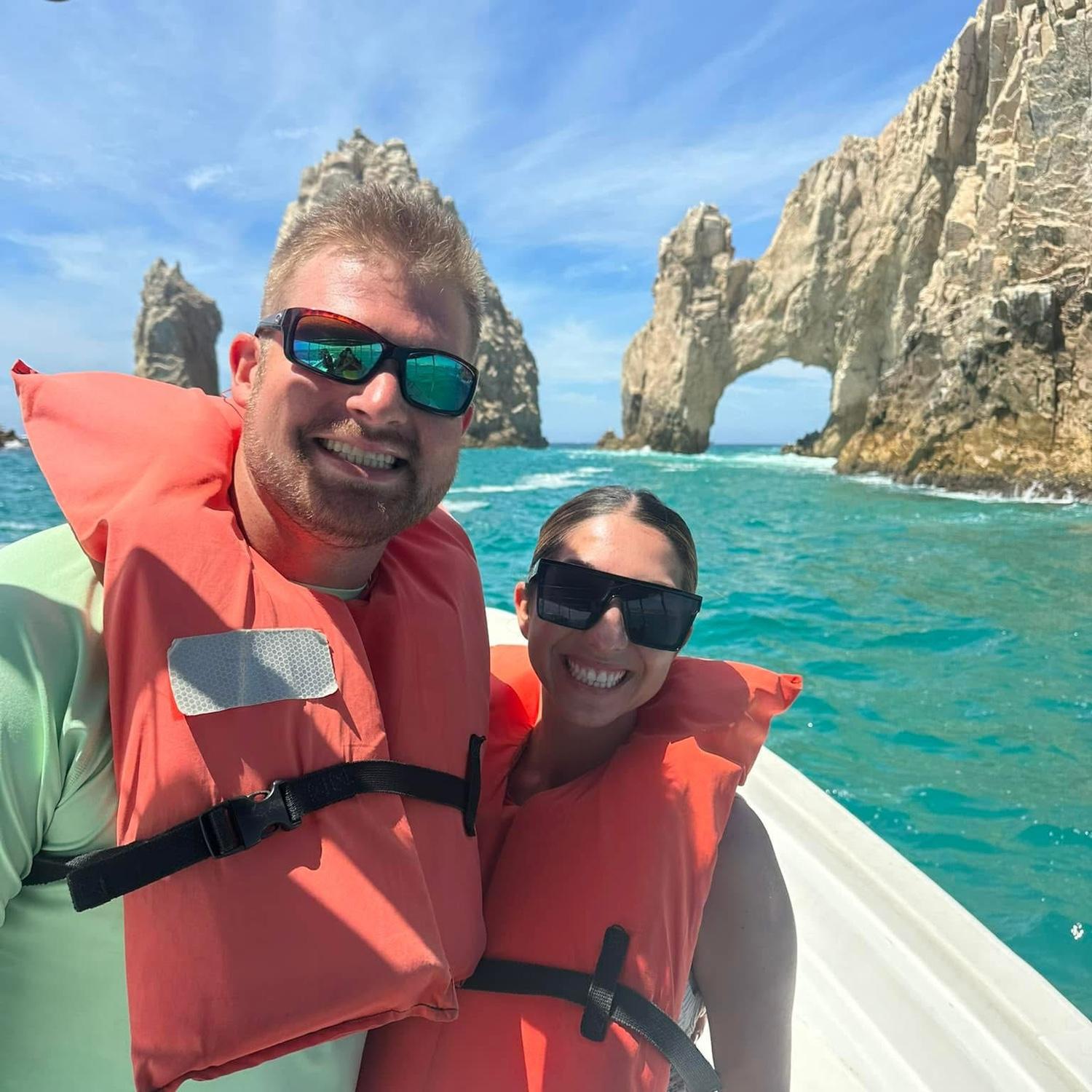 Our first trip together out of the country— CABO!