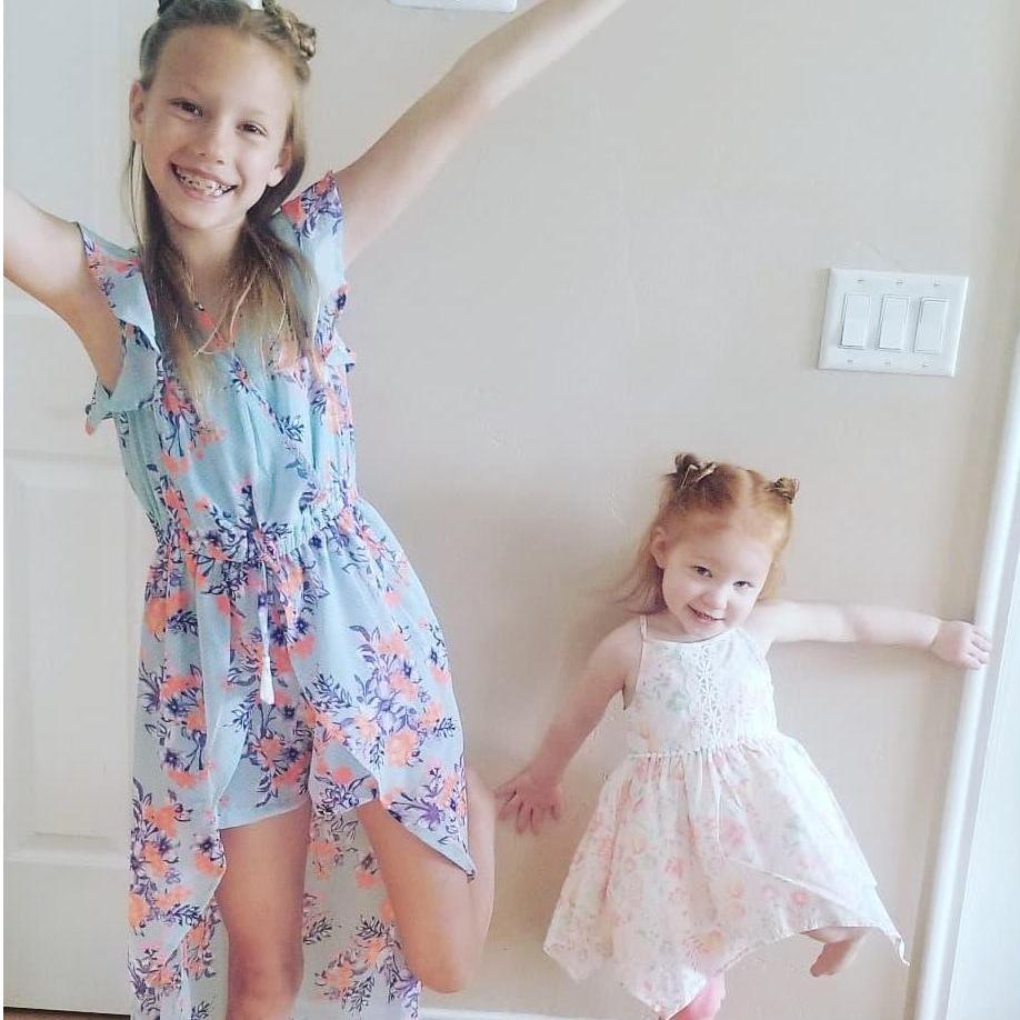 Girls on Easter 2019