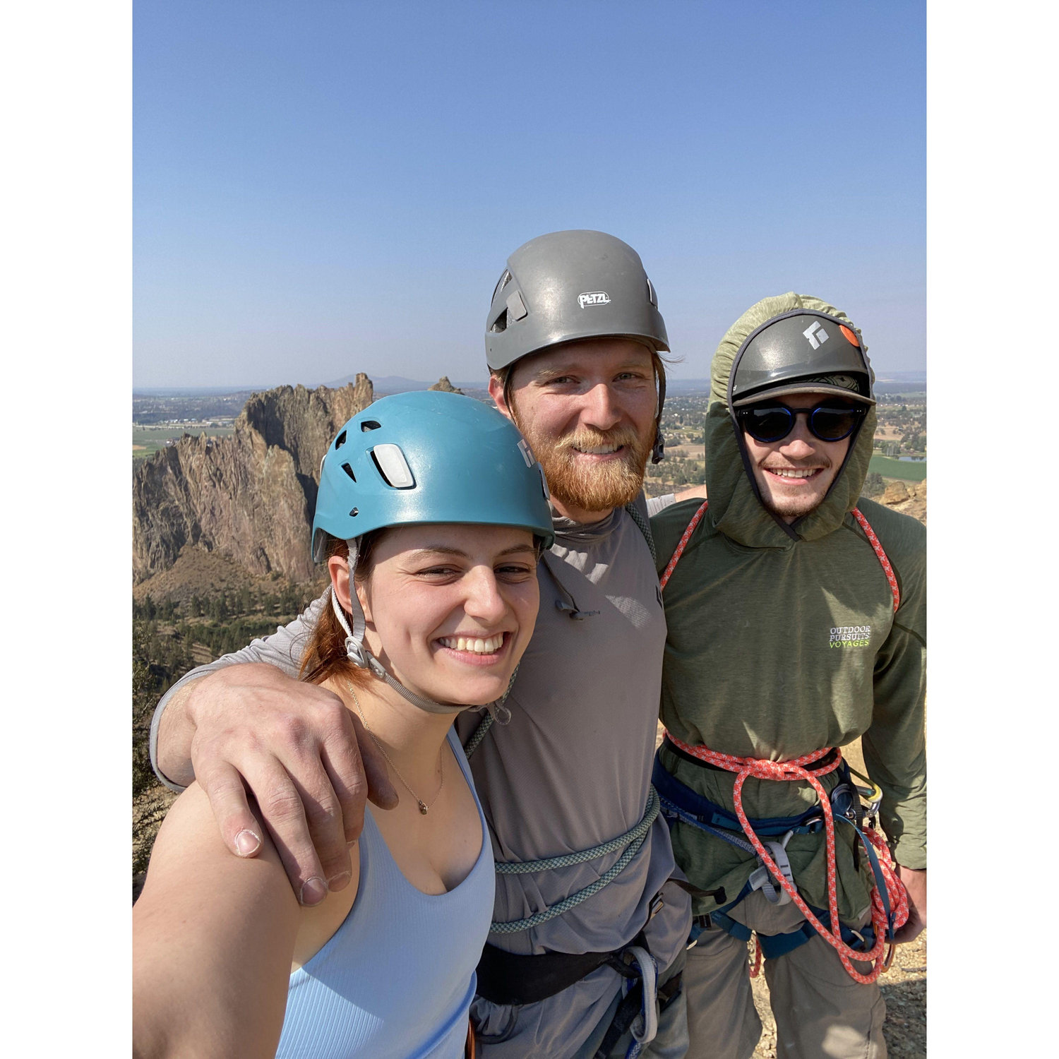 Climbing Cow-Dog for Emmett's bachelor party, July 2024