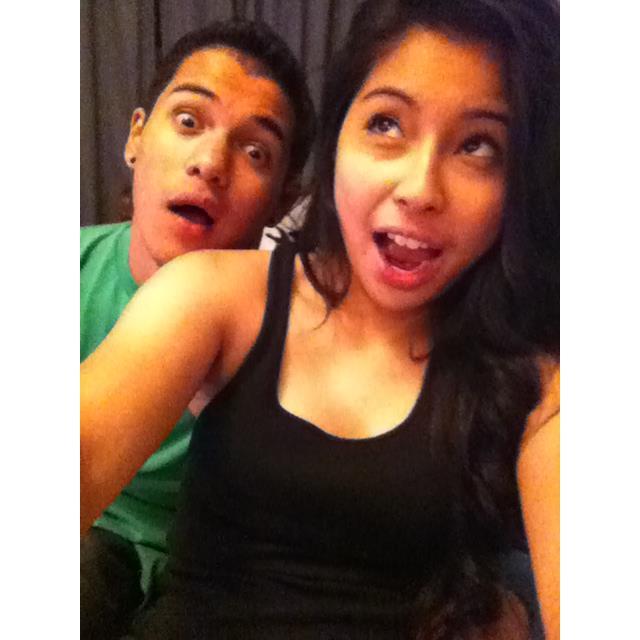 Us before the baby.