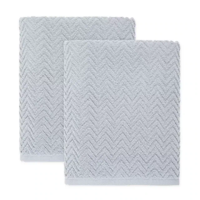 Simply Essential™ Cotton Bath Towels in Grey (Set of 2)