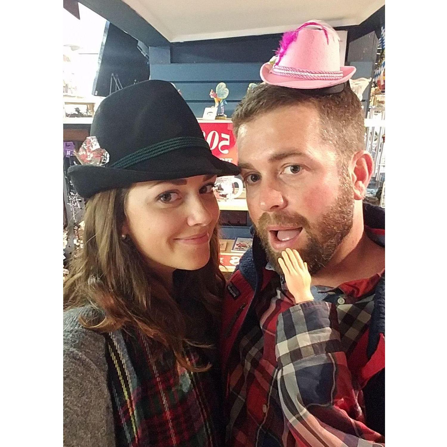 Our first Oktoberfest experience was clearly a success.