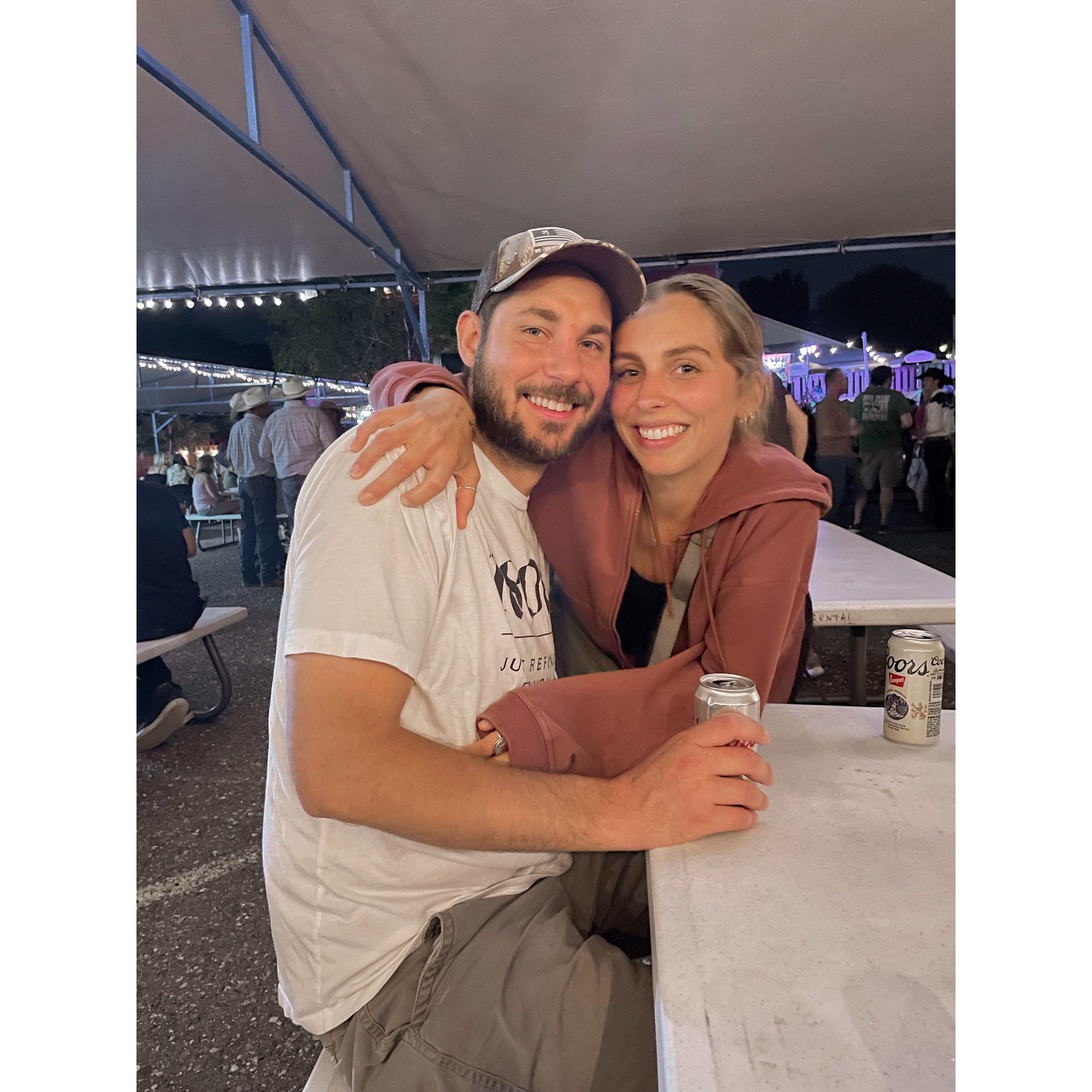 Just a couple of kids in love.