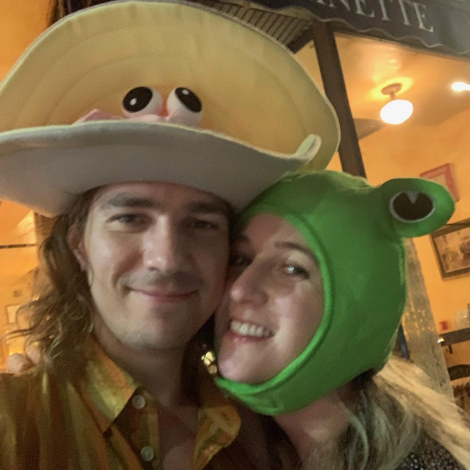 Brooklyn, NY 2021: Us in our truest forms (continued trolling by Sam's friends)