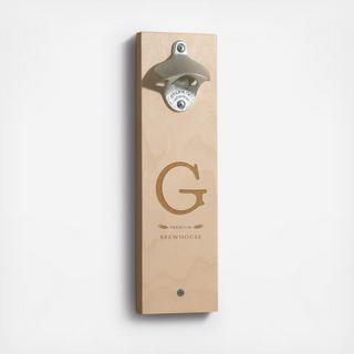 Vintage Monogrammed Bottle Opener