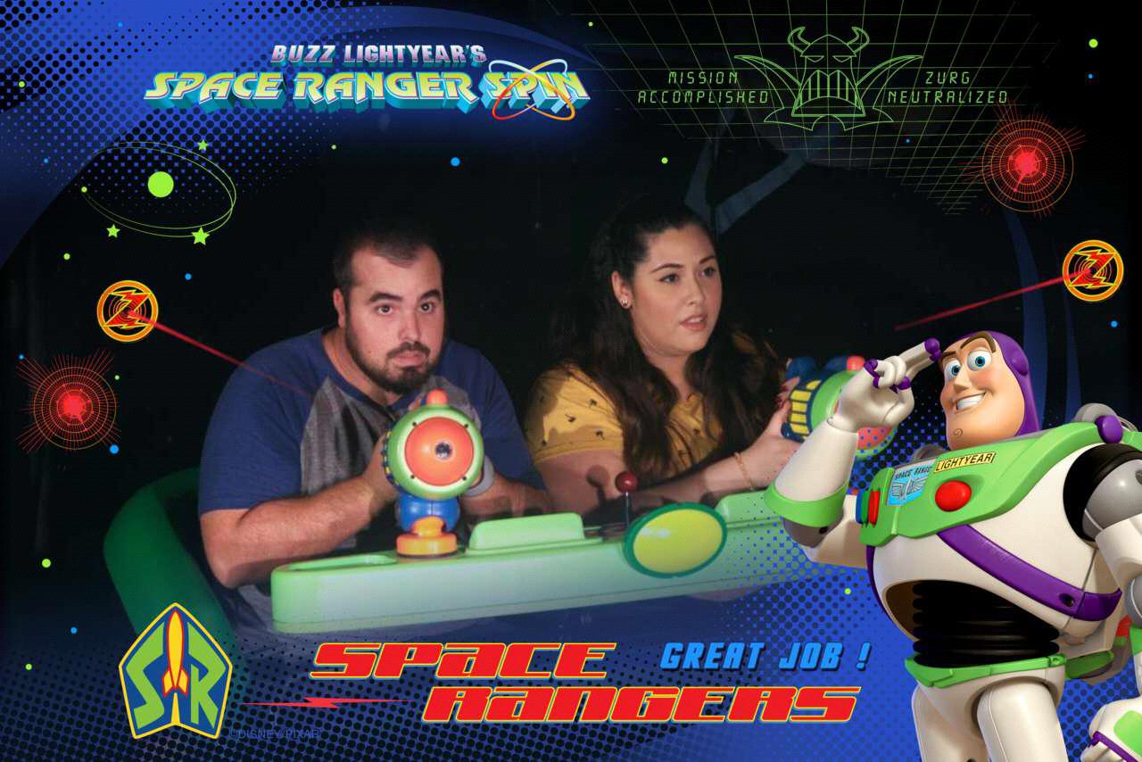 The focus in our faces. Kevin won like always. But that’s because I let him.