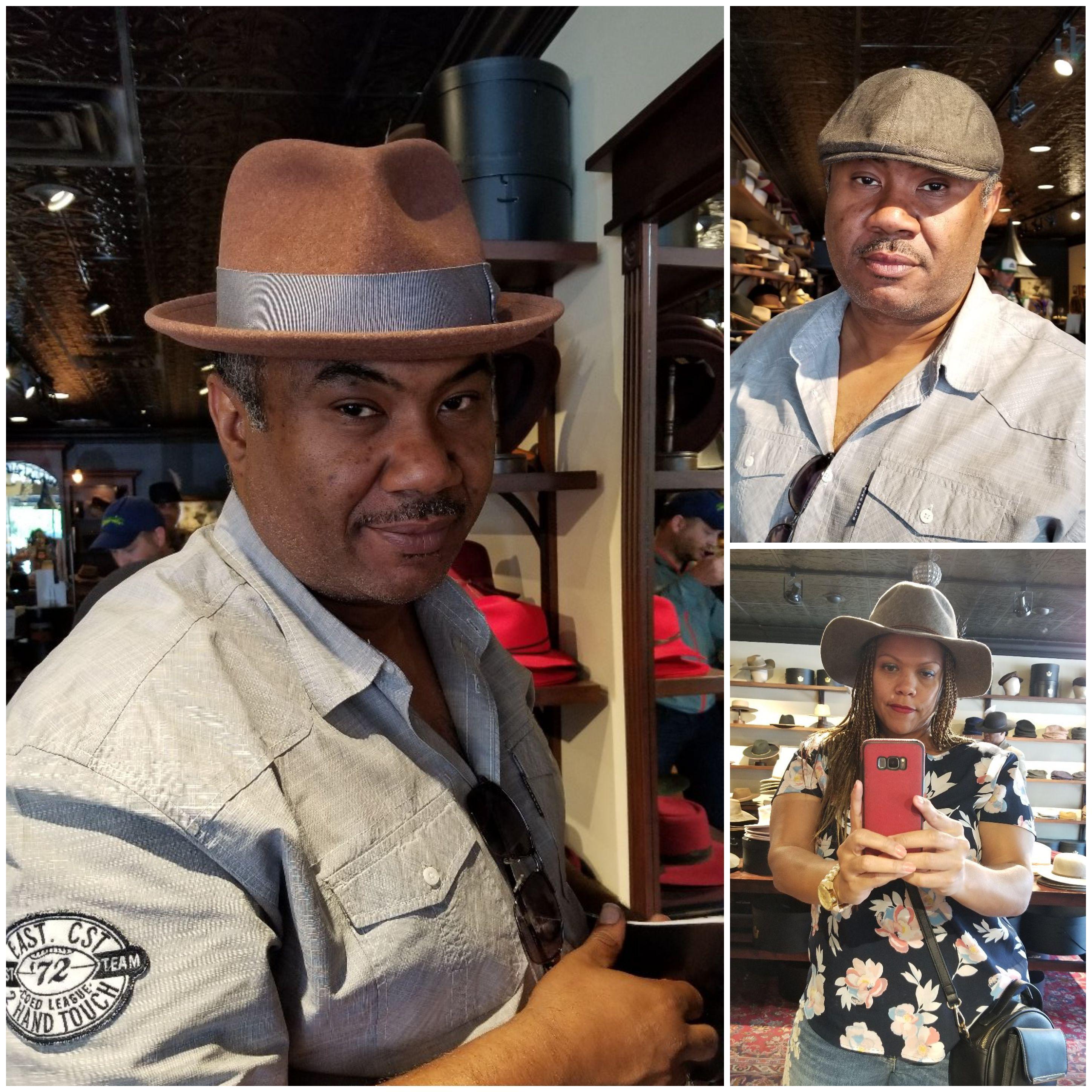 look at my fly guy at Goorin Bros  in Austin.