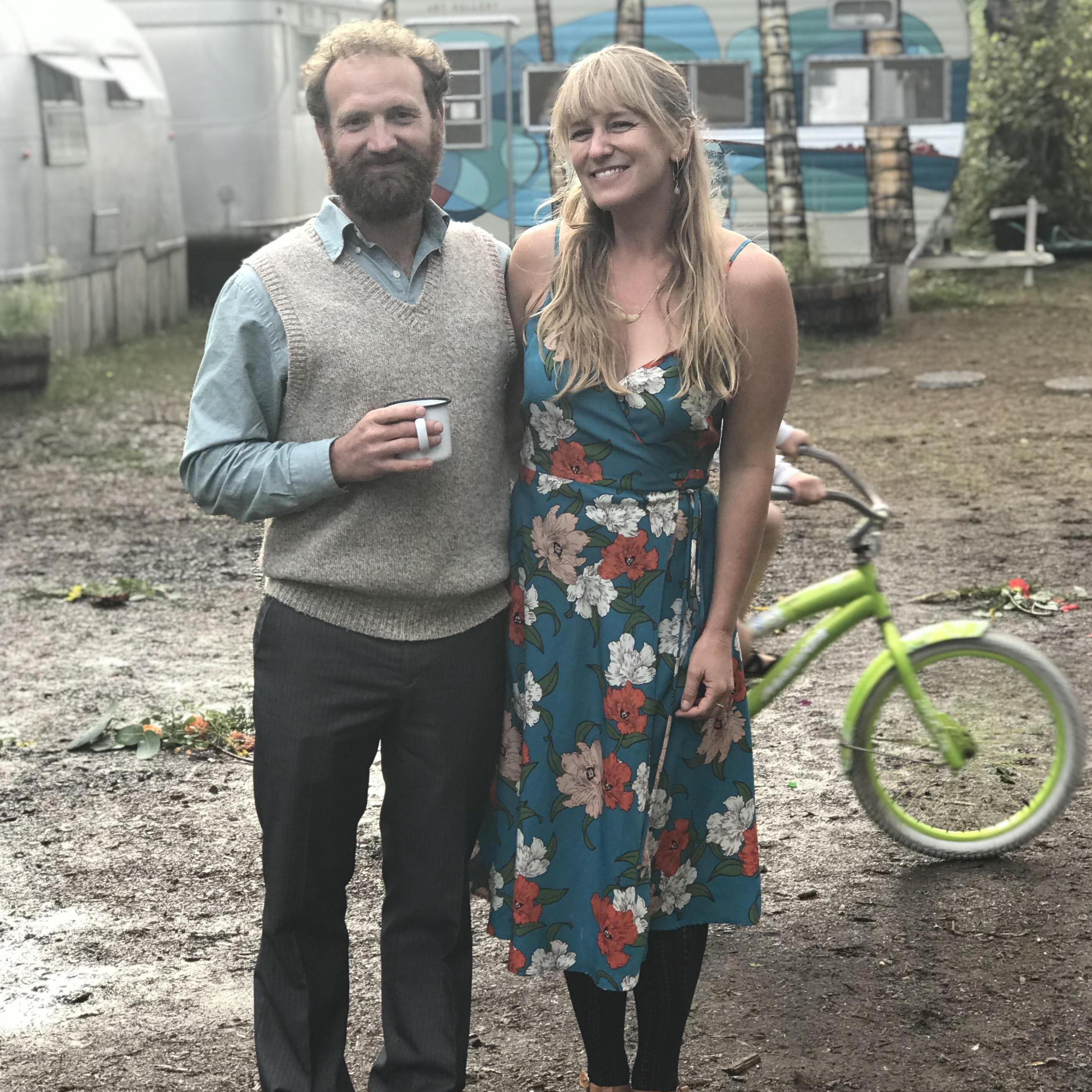 Stelth and Dorota's super cute wedding in Washington in 2018.
