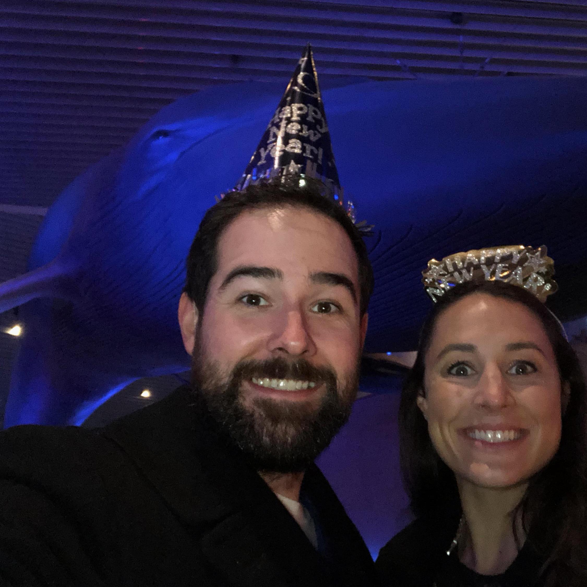 Happy New Years from the Long Beach Aquarium! January 2018!