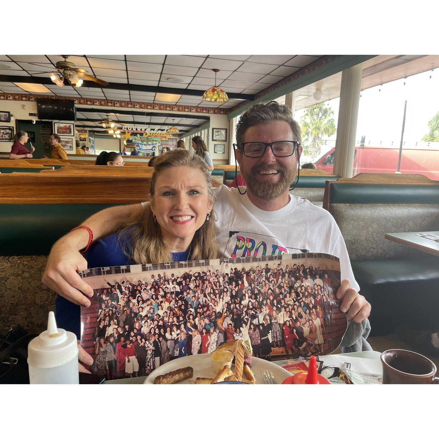 Our first time seeing each other in 31 years!