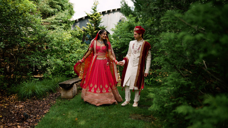 Neha & Andrew wedding film still