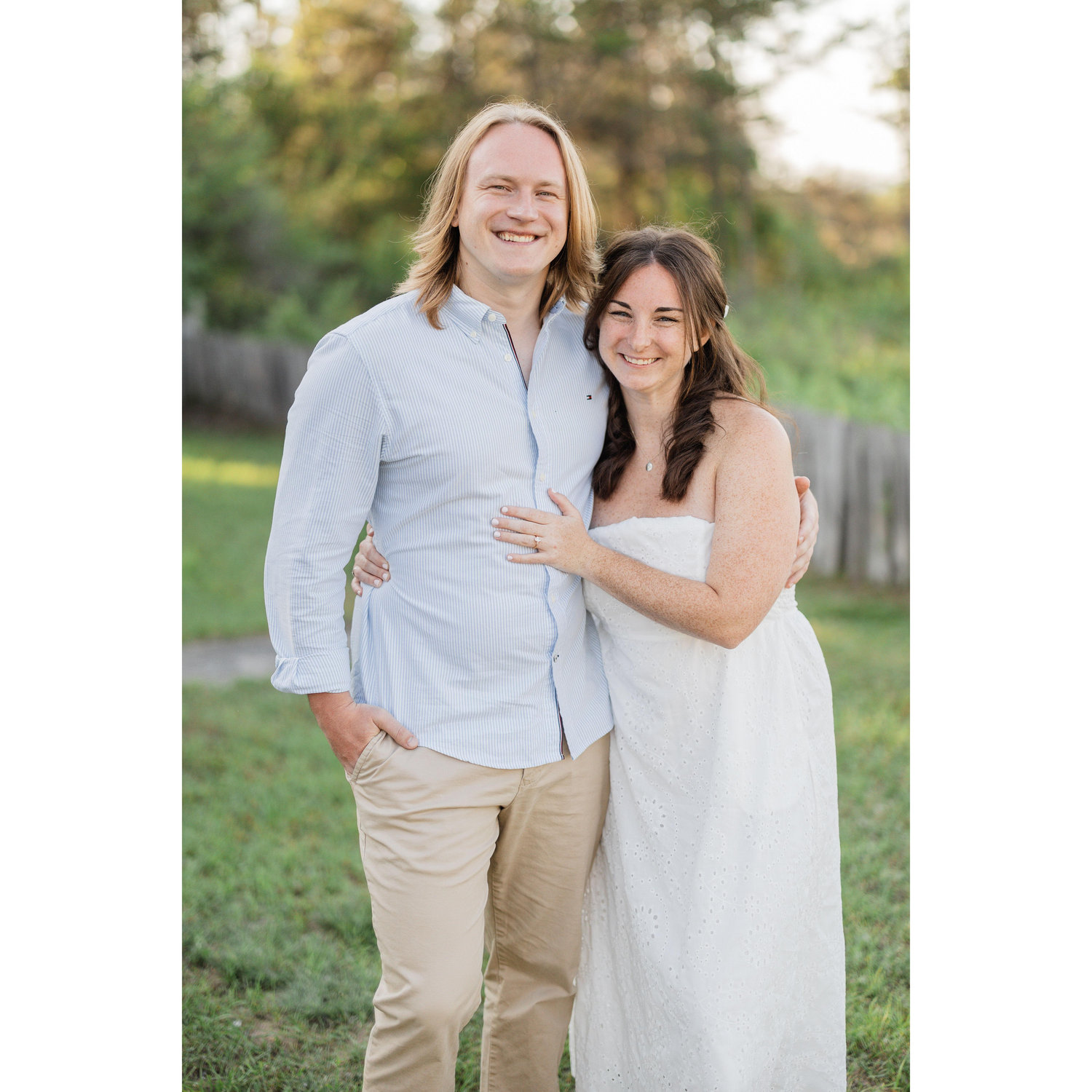 Our engagement shoot outside of Traverse City!