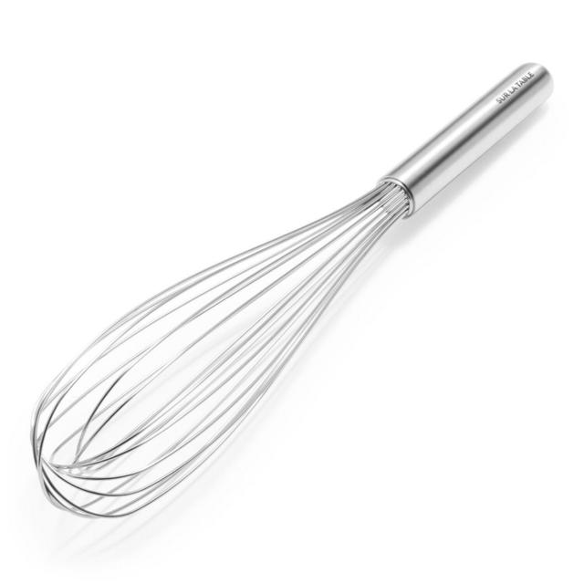 Sur La Table Stainless Steel French Whisk, 12"