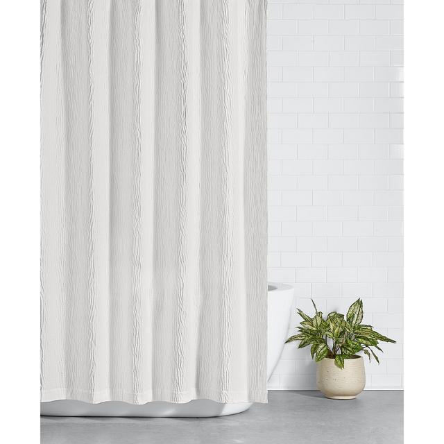 Oake Matelasse Shower Curtain, Created for Macy's