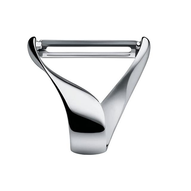 Alessi"Sfrido" Peeler in 18/10 Stainless Steel Mirror Polished, Silver
