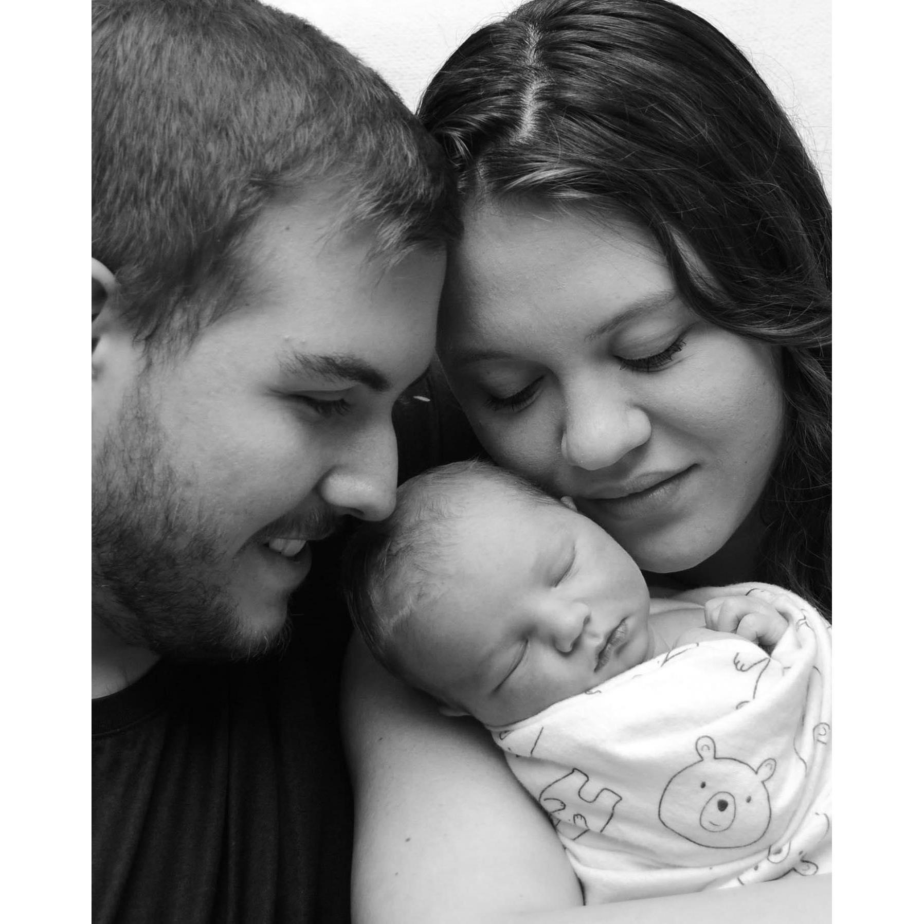 The day our baby boy was born 10/30/2019