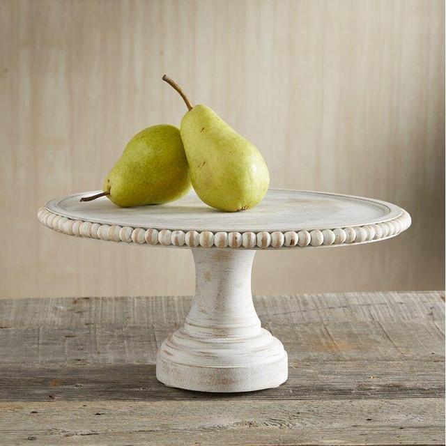 Classic Home Beaded Cake Stand