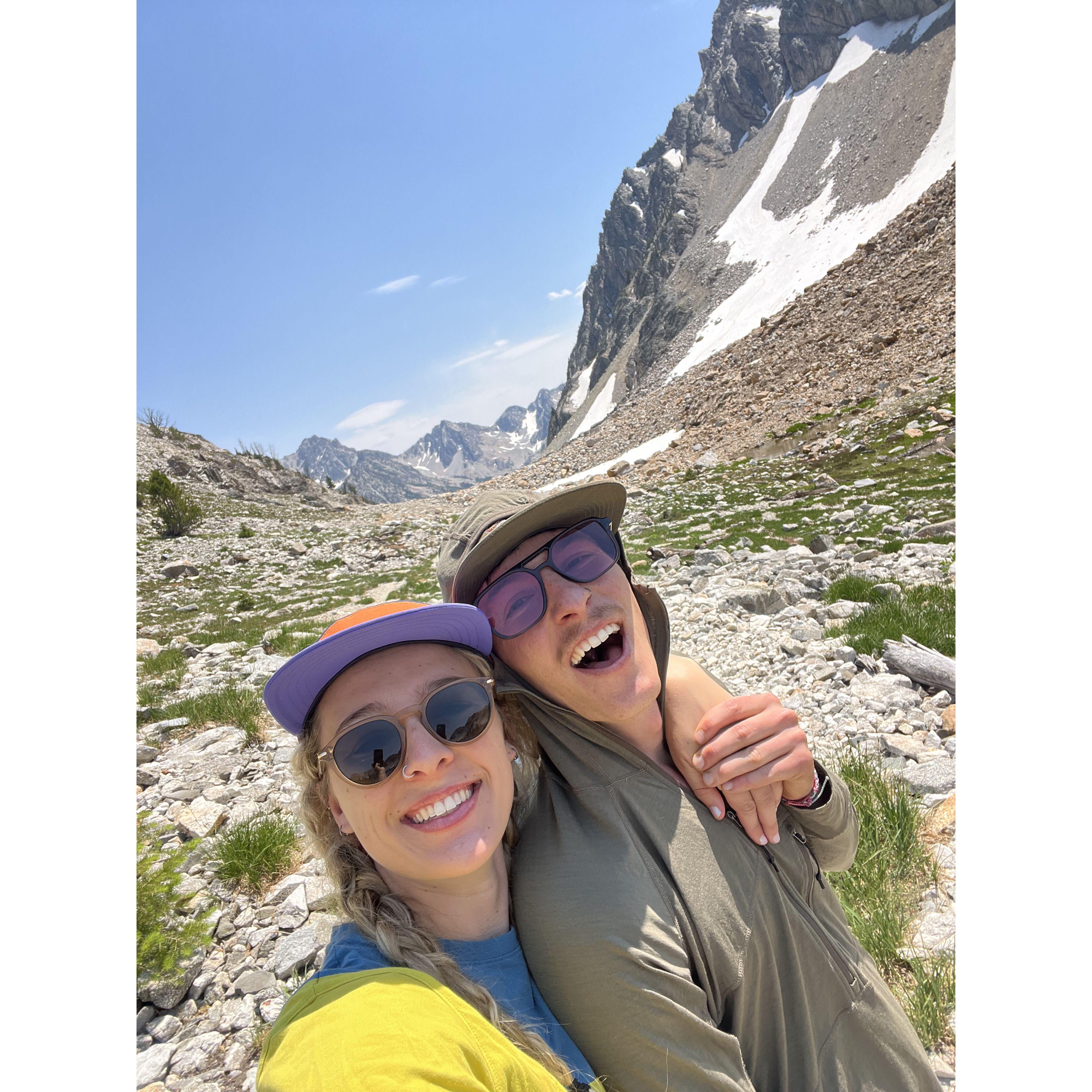 Backpacking in the Sawtooths, Idaho