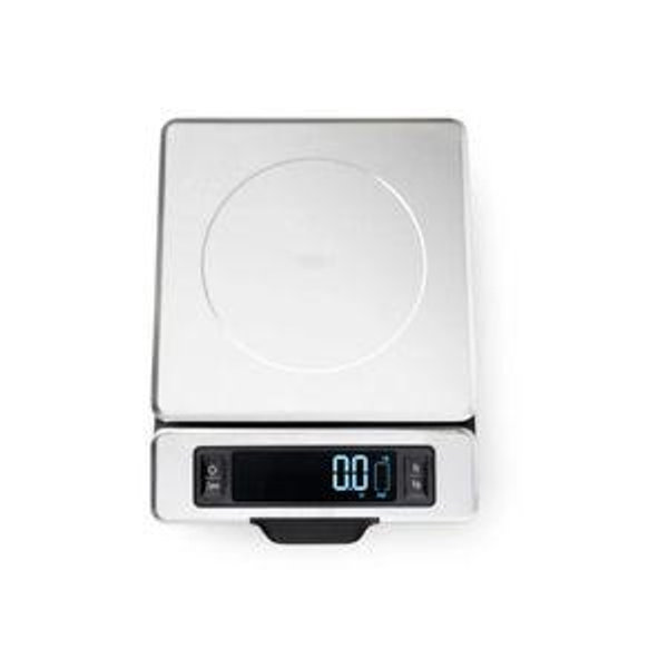 11 lb Stainless Steel Food Scale with Pull out Display