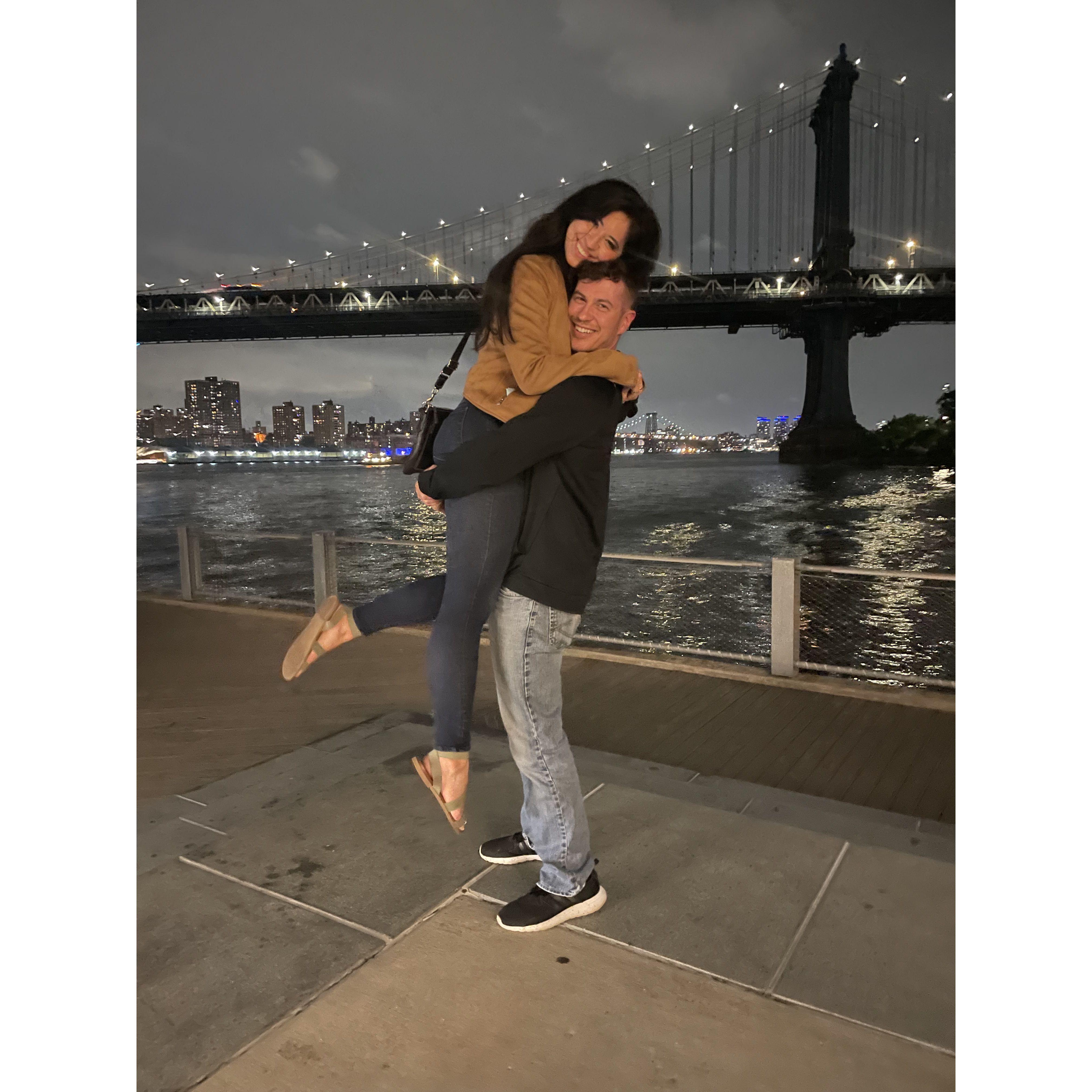 November 2021. Ben's first time to NYC!