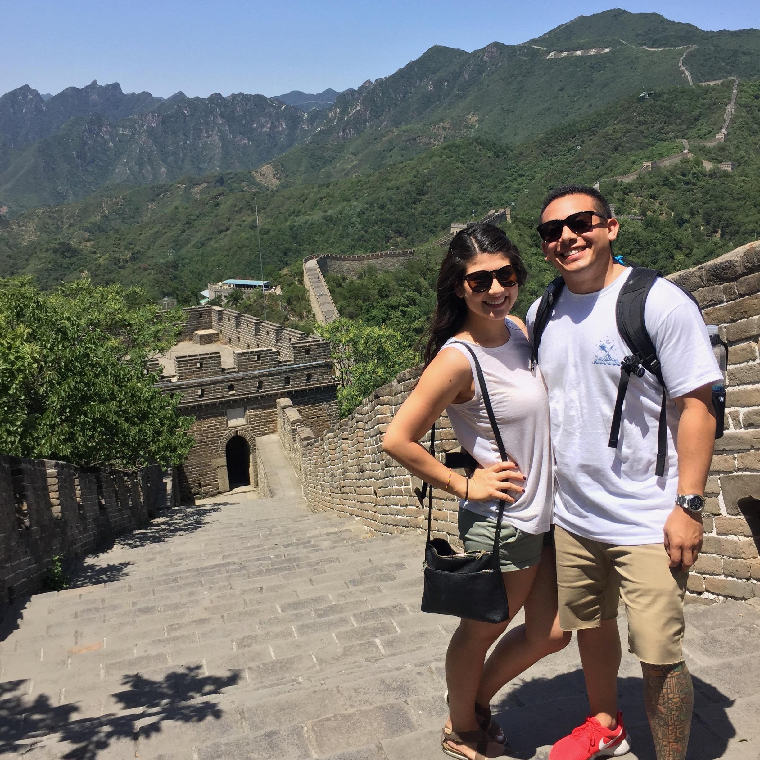 Walking the Great Wall of China