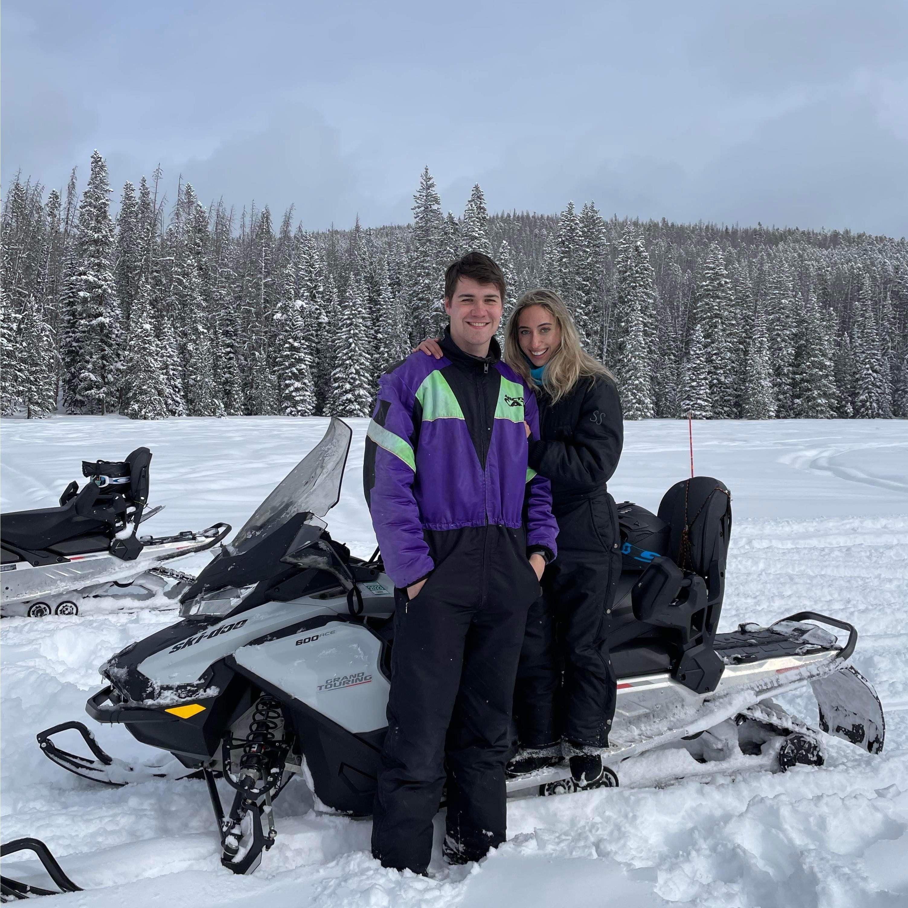 Mike's 80's snowsuit in Colorado