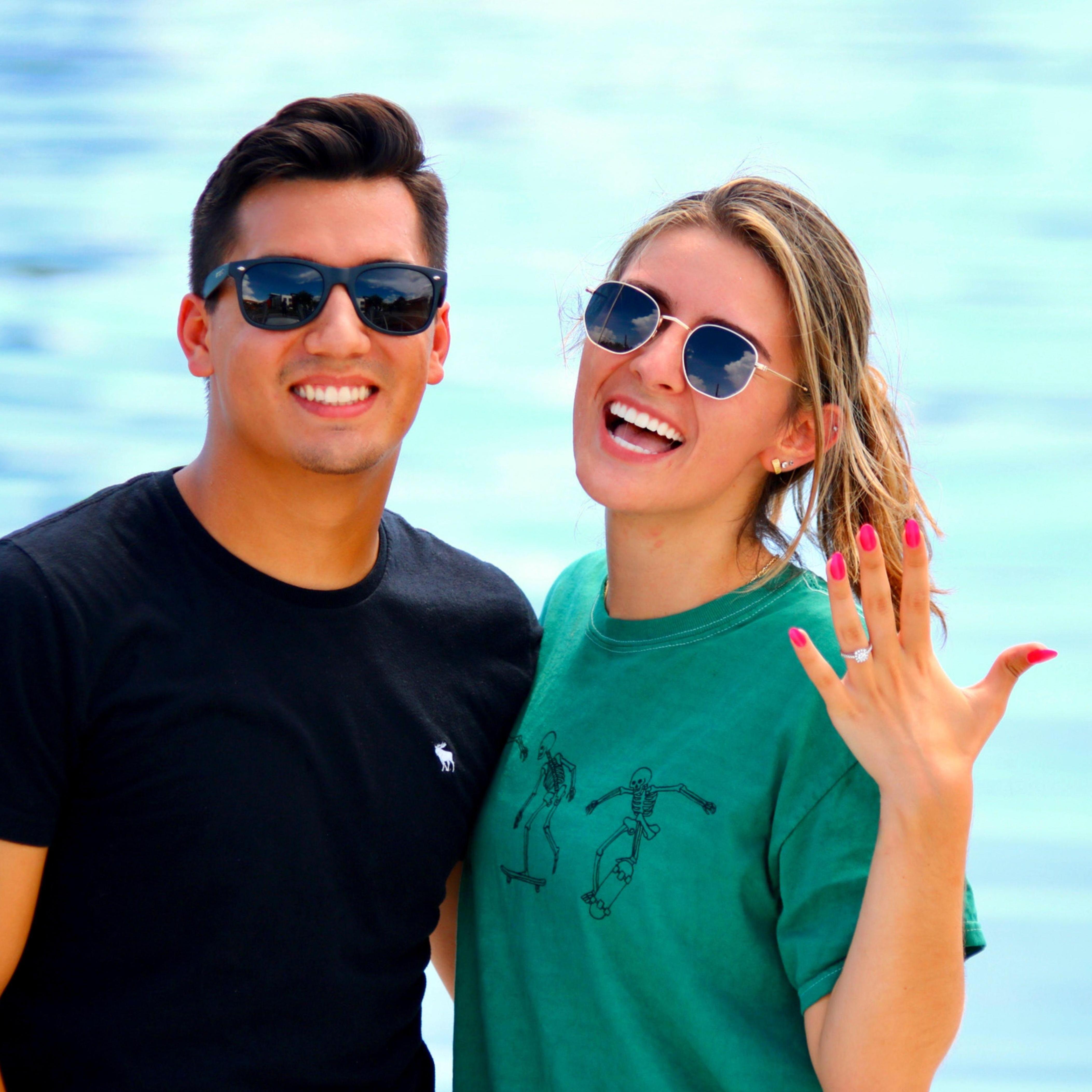 The day we got engaged