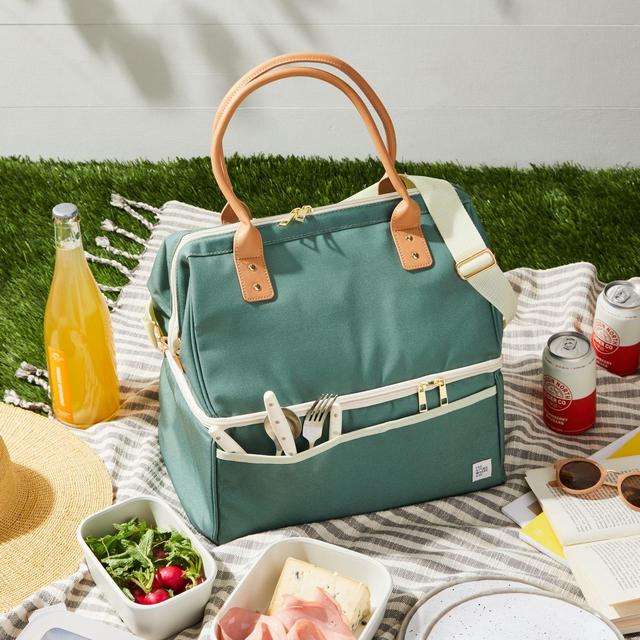 Double Compartment Cooler Bag