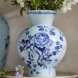 Monochromatic Delft Vase